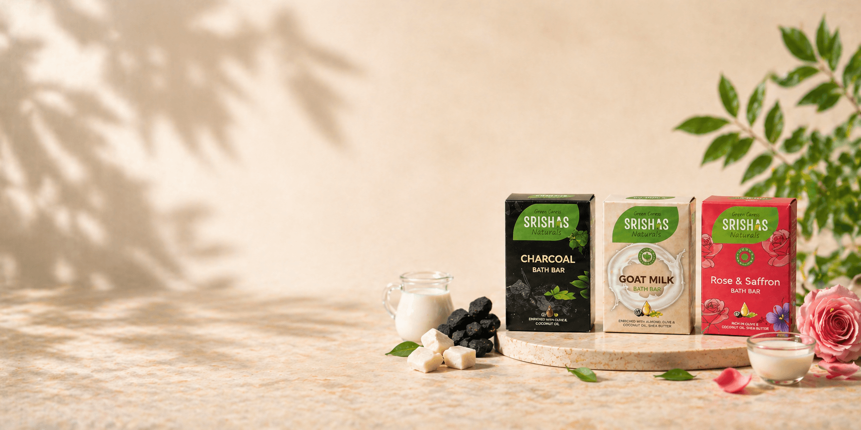 Srishas Naturals handcrafted soaps