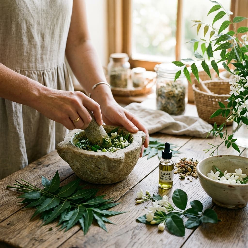 Artisanal soap making process